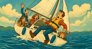 Essential Sailing Maneuvers for Beginners: Tacking and Gybing in Simple Terms | Navi.training