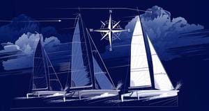 Courses relative to the wind in yachting: a beginner's guide | Navi.training